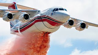 The Best Firefighting Planes in Action [upl. by Ecinrev289]