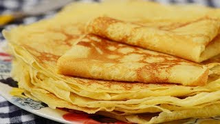 Crêpes Recipe Demonstration  Joyofbakingcom [upl. by Eiramanitsirhc]