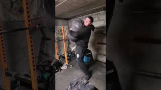 120kg sandbag 2 shoulder [upl. by Fitz660]