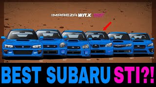 What is the BEST Subaru Impreza STI Generation [upl. by Melvin]