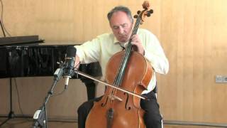 Branko Hutterer Cello CSaintSaens Le Cygne [upl. by Dnaltroc]