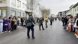 Fasnetsumzug Wernau 2024  Wernauer Narren eV Teil 1 4K HDR uncut [upl. by Riba546]