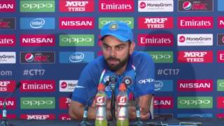 Virat Kohli after losing ICC champions trophy Final  India vs Pakistian  Press Conference 2017 [upl. by Aivatal]