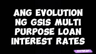 GSIS INTEREST RATES SA LOANS BUMABABA [upl. by Alber151]