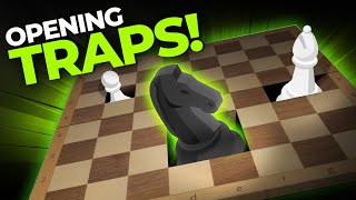 Chess Opening Traps That ACTUALLY Work [upl. by Firehs831]