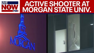 Active shooter at Morgan State University in Baltimore At least 4 people shot  LiveNOW from FOX [upl. by Barbara963]