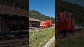 ÖCD 206712 beim Verschub um 1105 am 18082024 in Hohenberg [upl. by Suicul]