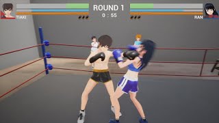 guiltyloving boxing tiaki vs ran [upl. by Kcirdef]