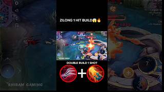 Zilong 1 Hit Build Tutorial mlbb zilong shorts [upl. by Flavian]