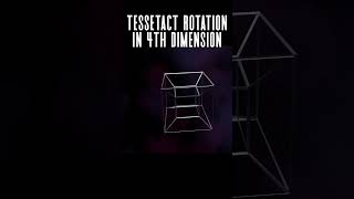 Tesseract rotation in 4D tesseract 4thdimension 4D science dimensions blender 3danimation [upl. by Ecirtaed]