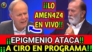 quotEpigmenio Ibarra Atac4 a CIRO en Pleno PROGRAMAquot es INACEPTABLE [upl. by Arihk]