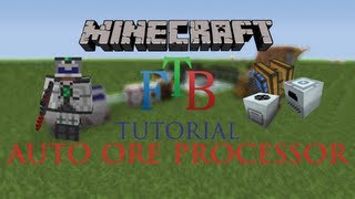 Automated Ore Processing DOUBLE INGOTS From Ore  Minecraft FTB Tutorial [upl. by Selda400]