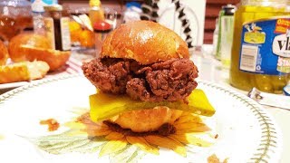 I Tested Joshua Weissman Popeyes Chicken Sandwich [upl. by Kersten]