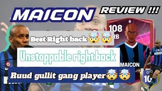 Maicon 🇧🇷 fc mobile review 🤯🤯 better than all RB best RB in fc mobile💯💯 gameplay fc25 fifa [upl. by Roots466]