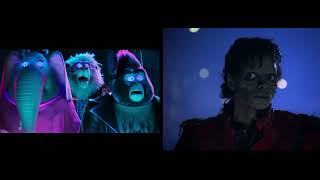 Sing and Michael Jackson Thriller Comparison with Original Vocals Full HD [upl. by Kylstra]