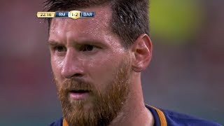 Lionel Messi vs Real Madrid Neutral 1718 HD 1080i 30072017  English Commentary [upl. by Aietal]