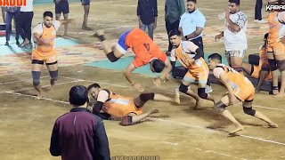 HUTATMA SHANTARAM KALVAR VS OM VARTAK NAGAR THANE VEER TANAJI CHASAK THANE KABADDI MATCH 2024 [upl. by Pip507]