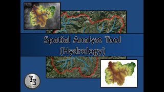 ArcGIS  Spatial Analyst Tool Hydrology Tool  Watershed Delineation [upl. by Barhos]