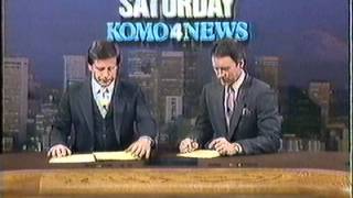 1986 KOMO TV 4 News Open [upl. by Hillier93]