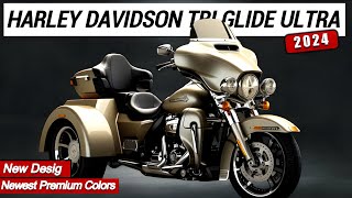 INCREDIBLE 2024 Harley Davidson Tri Glide Ultra New Desig Newest Premium Colors [upl. by Pond]