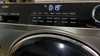 HAIER Front Load 105 kg Inverter Washing Machine Review [upl. by Dag]