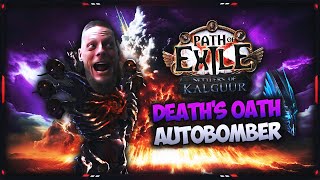 PATH OF EXILE  325 – DEATH’S OATH AUTOBOMBER – GHOSTED DECAY TECH – BUILD GUIDE [upl. by Winzler678]