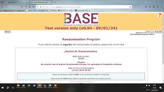 BASE Randomisation Training Video 12Jan2024 [upl. by Hoffert373]