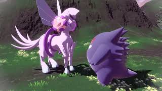 GENGAR Gently Wakes PALKIA Up  Pokemon Legends Arceus [upl. by Giarla]