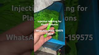 Injection Molding for Plastic Crayons [upl. by Ydor]