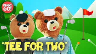 Tee for Two ⛳️  Silly Videos For Kids  Bearhead  Kids Show  Danny Go [upl. by Ahsekyw]