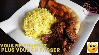 2 RECETTES POUR LE PRIX D UNE  RÔTI DE TRIPES  RIZ AU CURRY  CUISINE AFRICAINE FACILE 😋 [upl. by Tearle]