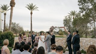 Ocotillo Golf Club Chandler Arizona Wedding  Jasmin  Peter [upl. by Hahsi92]