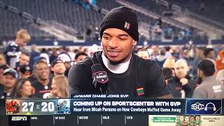 JaMarr Chase Bengals Post Game Interview quotBall Bounced Our Wayquot  Bengals  Cowboys [upl. by Hescock386]