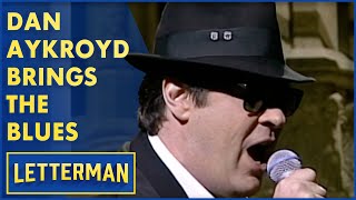 Dan Aykroyd Jams With The Band  Letterman [upl. by Akinad]