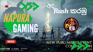 මේක අපිලගේ ගේම් එක😬 Napura gaming  PUBG mobile Rush gameplay [upl. by Karlis]