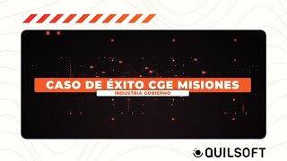 Caso de éxito CGE Misiones 🇦🇷 [upl. by Alemat]