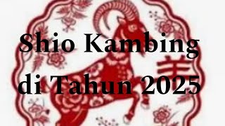 Shio Kambing di Tahun 2025 [upl. by Alfeus668]