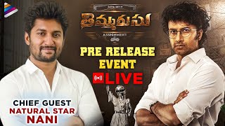 Thimmarusu Movie Pre Release Full Event  Nani  Satyadev  Priyanka Jawalkar  Brahmaji [upl. by Sajovich]