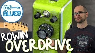 Rowin Overdrive Pedal LEF602B Demo with a Fender Stratocaster [upl. by Corso]