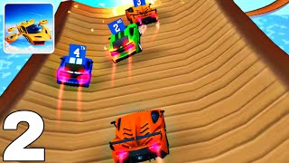 Fly Car Race Rush 3D Walkthrough Gameplay Part 2 [upl. by Seroka1]