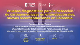 Pruebas diagnósticas para la detección de carbapenemasas en enterobacterales [upl. by Havot]