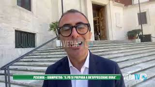 Pescara  Giampietro quotIl Pd si prepara a unopposizione duraquot [upl. by Lopez]