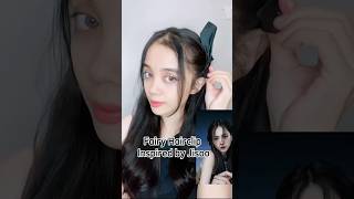 Fairy hairclip 🦋 kpop hairstyle hairtutorial [upl. by Maisey921]