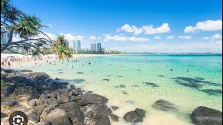 Coolangatta Beach Gold Coast  Beach walk [upl. by Penland]