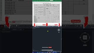 Lisp chuyển đổi từ Excel sang AutoCAD short  Import table from Excel  AutoLISP Reviewer [upl. by Oakie]