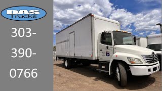 2008 Hino 268  26 Box Truck With a Liftgate 51645 SOLD [upl. by Betteann189]