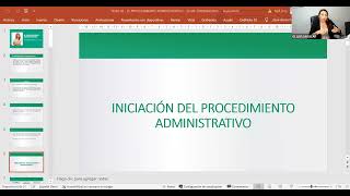 INICIACIÓN DEL PROCEDIMIENTO ADMINISTRATIVO [upl. by Deppy]