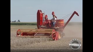 1949 Massey Harris 21A Combine and 1949 B1 Dodge Truck  Classic Tractor Fever Tv [upl. by Mitinger]