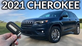 2021 Jeep Cherokee Latitude Lux  Small Crossover With a V6 [upl. by Larisa675]