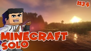 👍BUDUJEMY SZKLARNIE  Minecraft SOLO 34 [upl. by Nawud]